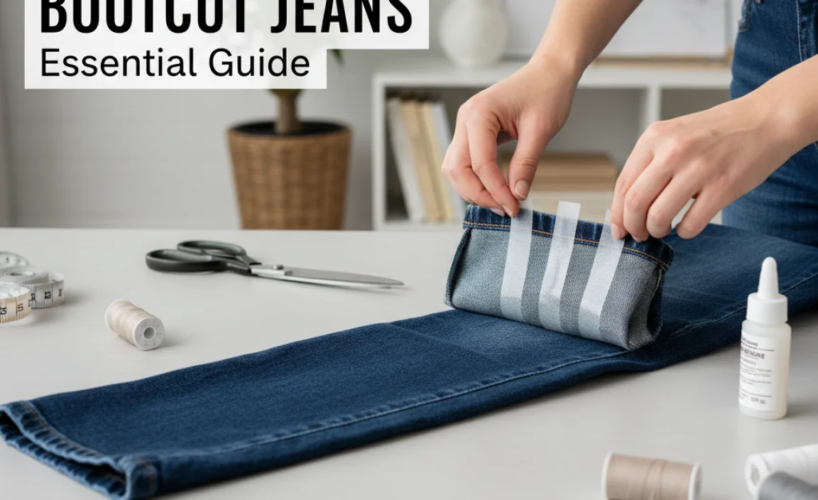 Method 2: The No-Sew Hem (Quick & Easy)