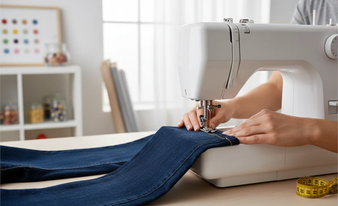 Method 3: Sewing Machine Hemming (For a Professional Finish)