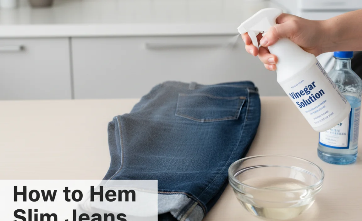 Preparing the Fabric With Vinegar