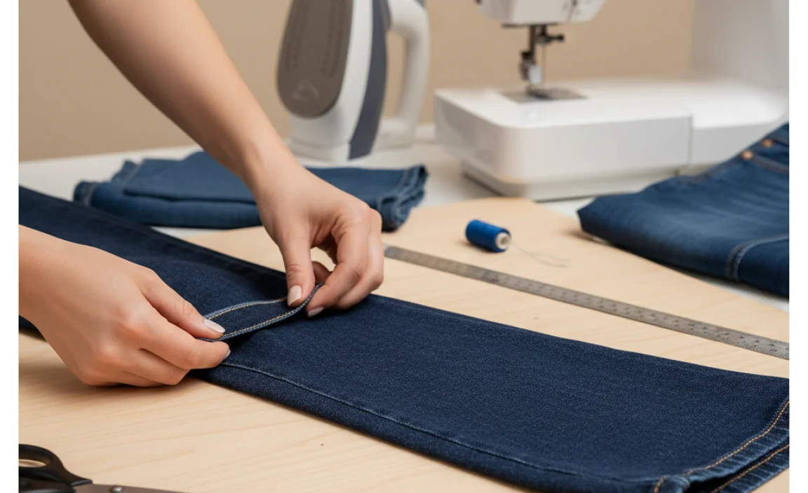 Preserving the Original Hem (Advanced Technique)