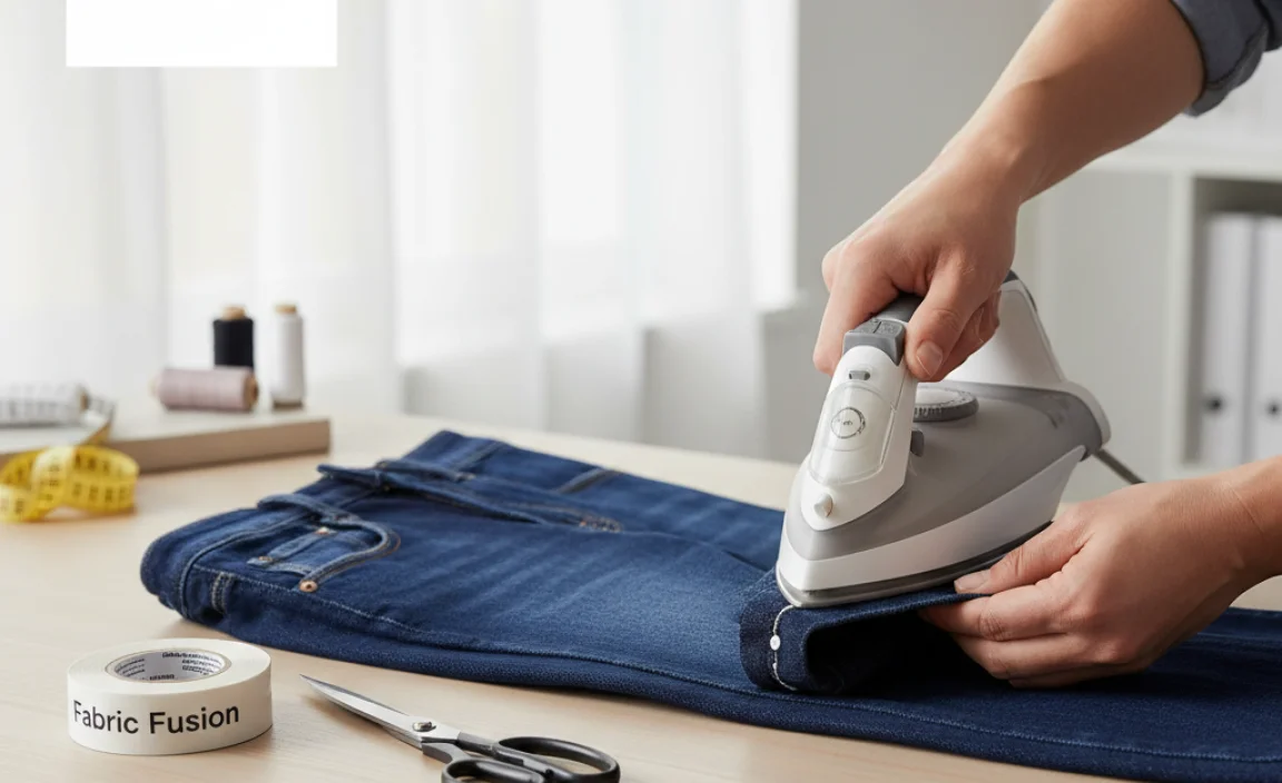 Pro Tips for a Perfect No-Sew Hem