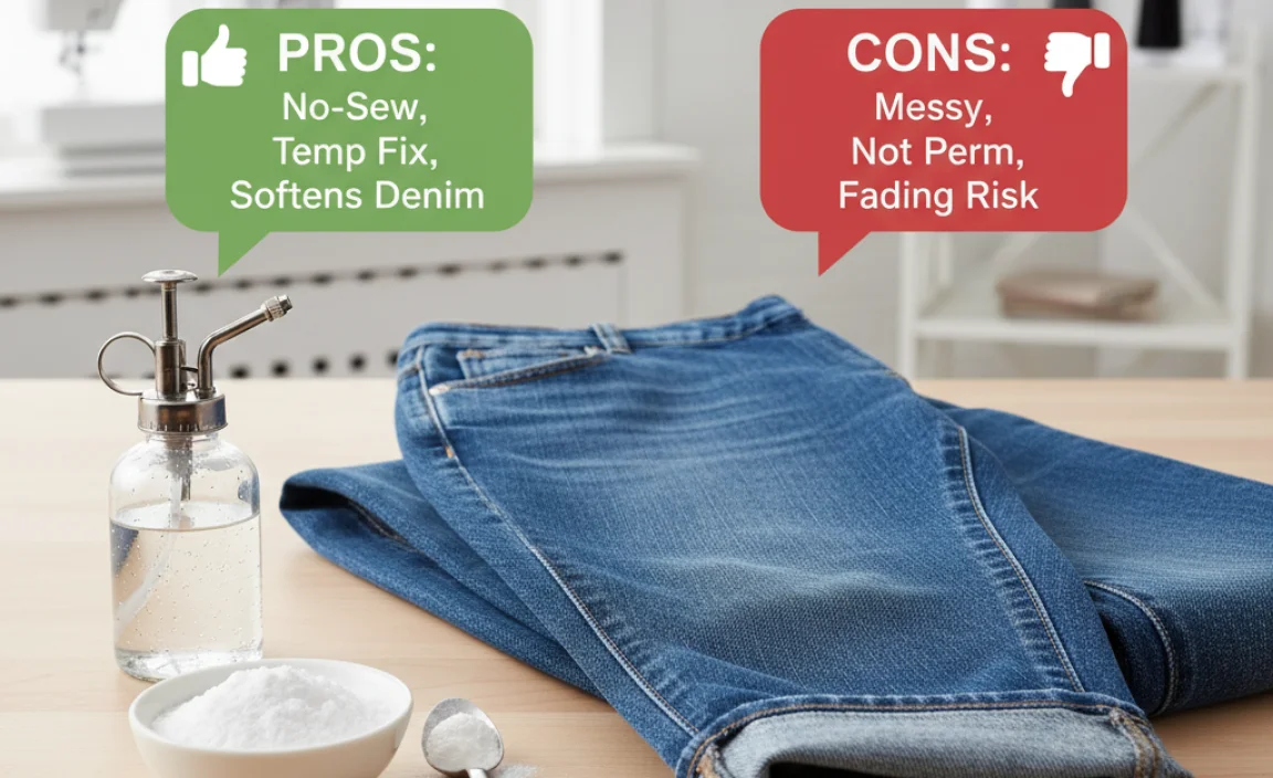 Pros and Cons of the Baking Soda Hemming Method