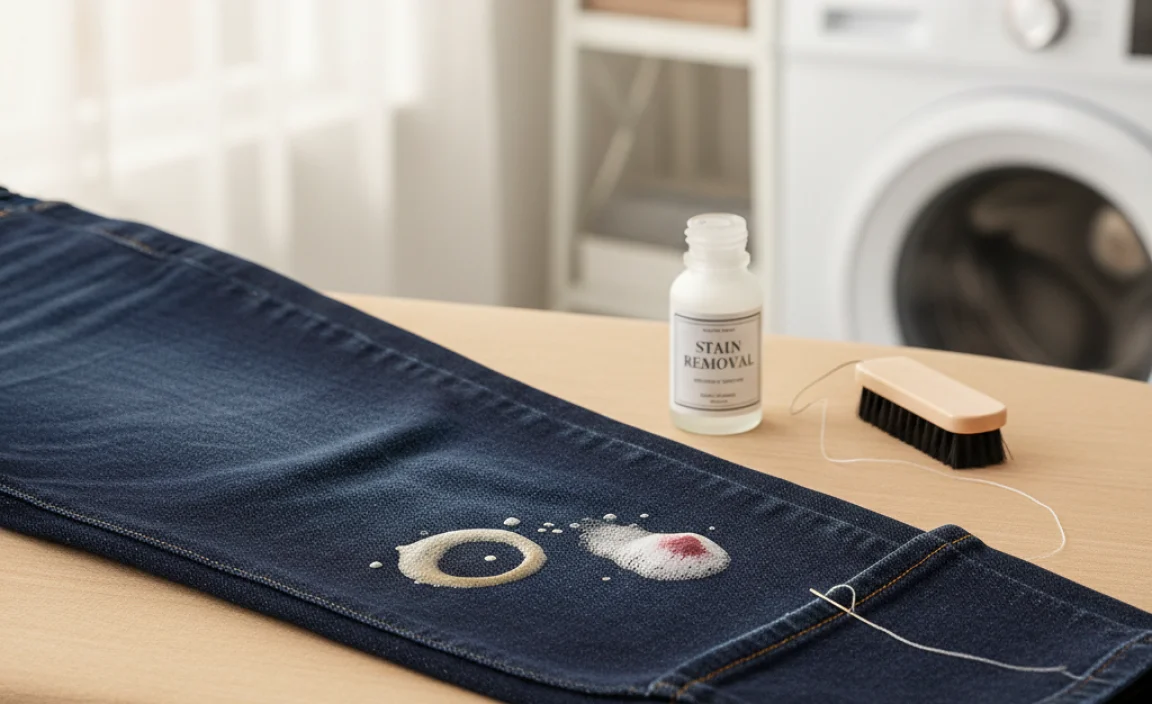 Proven Stain Removal for Slim Jeans