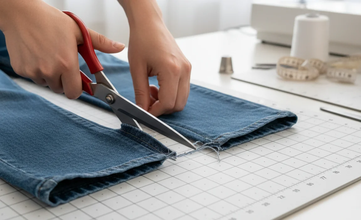 Step 3: Cut Off the Excess Fabric