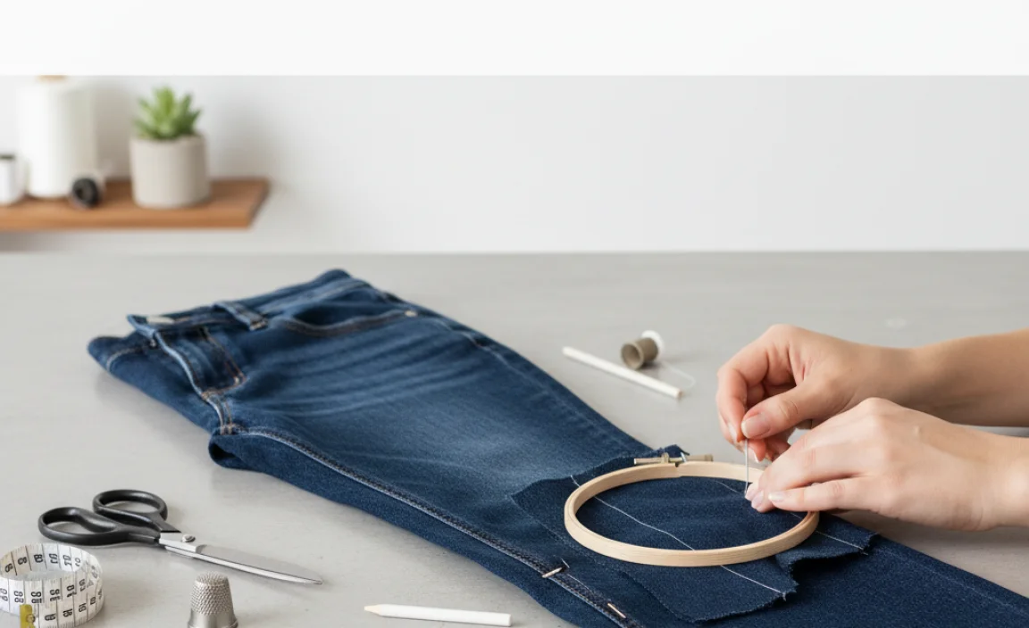 Step-by-Step Guide: Hemming Your Flare Jeans