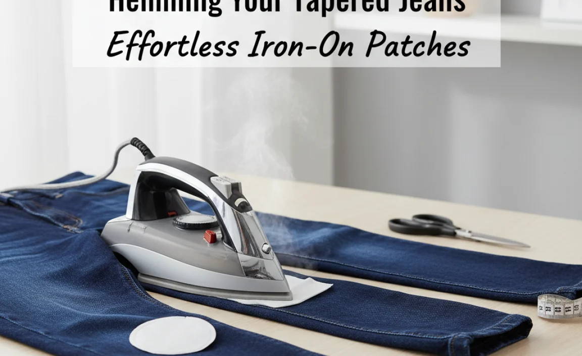 Step-by-Step Guide: Hemming Your Tapered Jeans