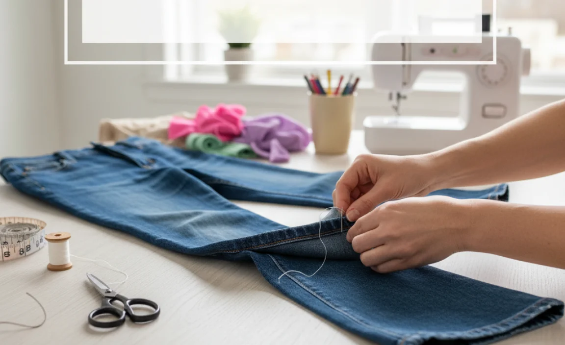 Step-by-Step Guide: How to Hem Flare Jeans for a Budget