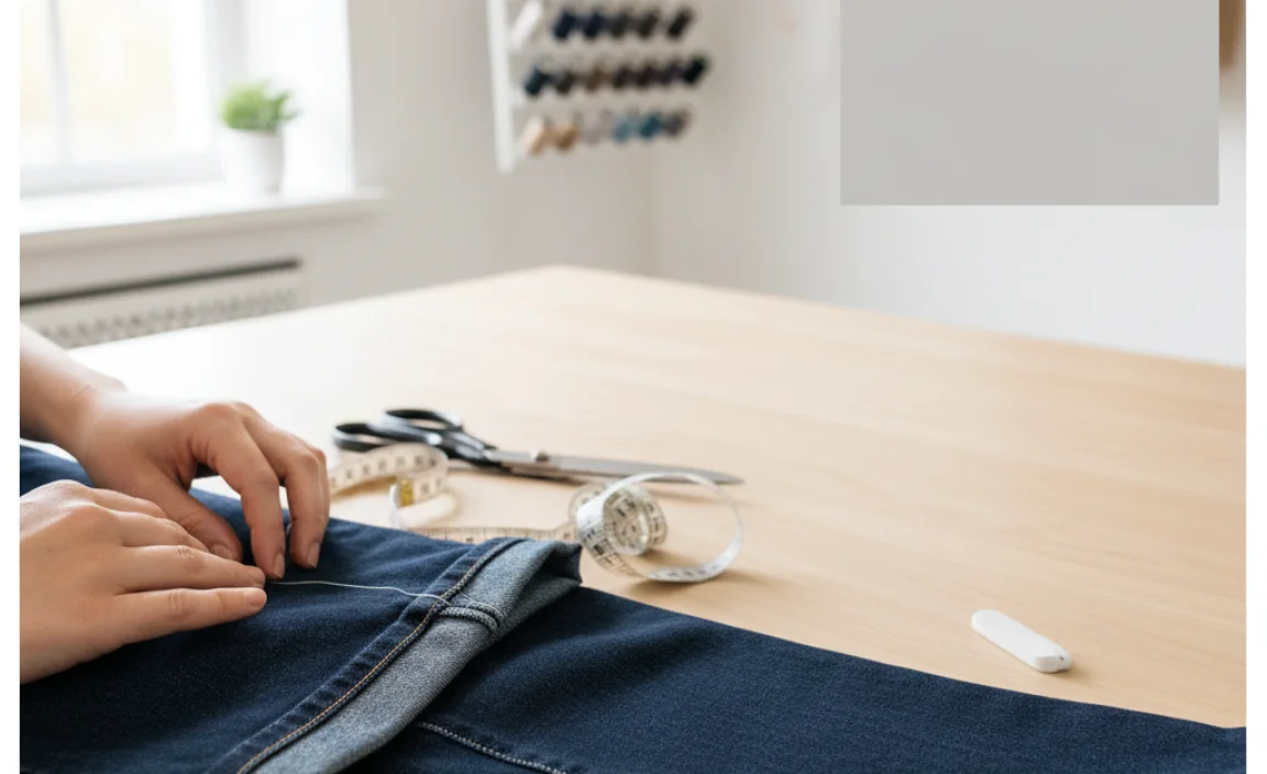 Step-by-Step Guide: How to Hem Slim Jeans