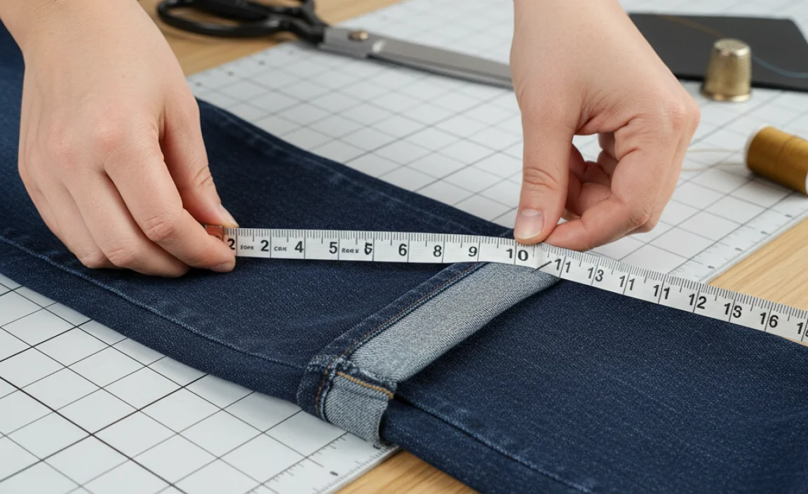 Step-by-Step Guide: How to Hem Slim Jeans