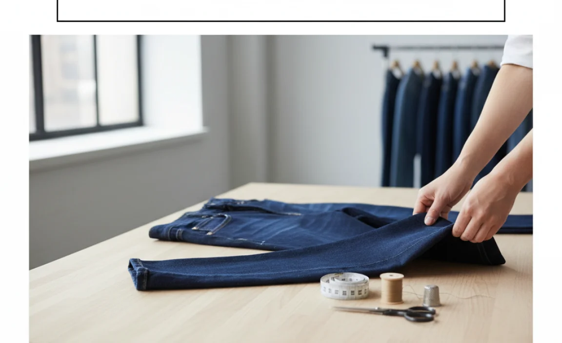 Step-by-Step Guide: How to Hem Slim Jeans