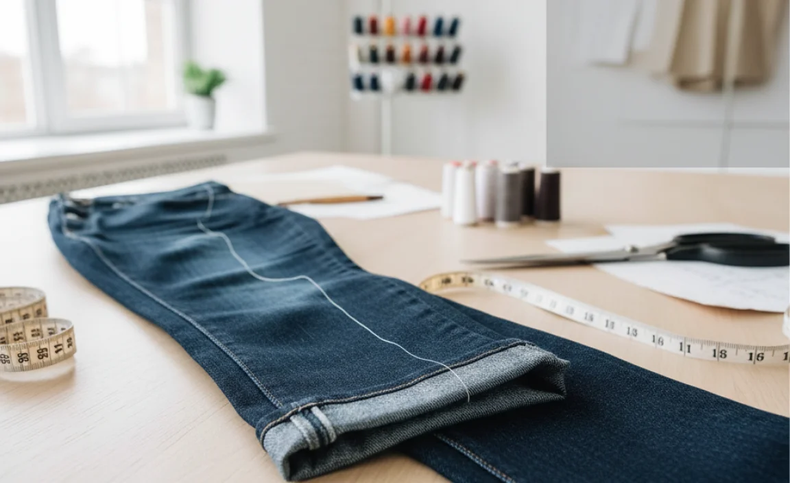 Step-by-Step Guide: How to Hem Slim Jeans