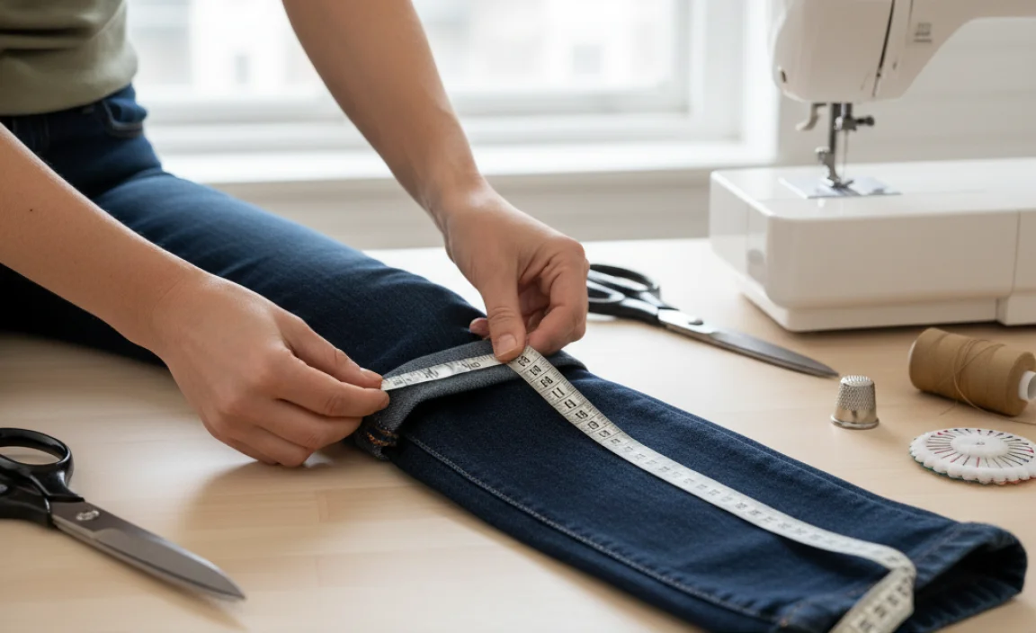 Step-by-Step Guide: How to Hem Slim Jeans