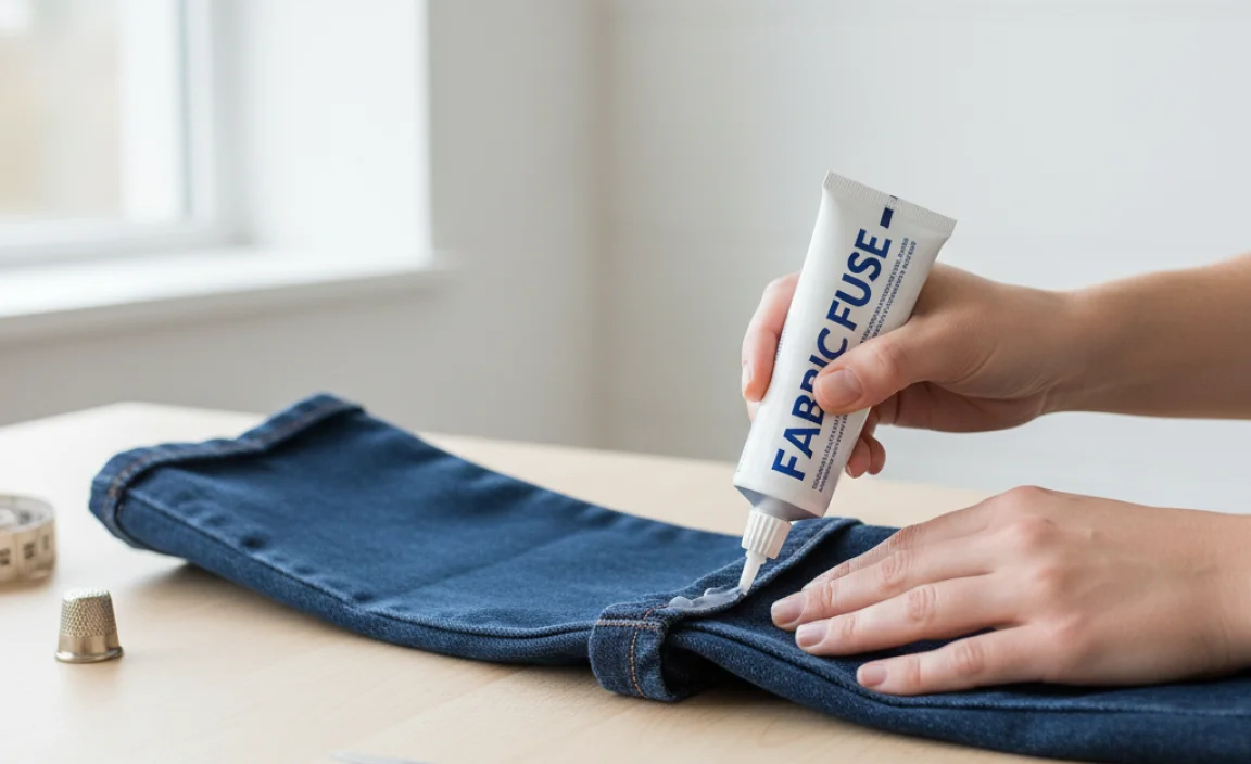 Step-by-Step Guide: How to Hem Tapered Jeans with Fabric Glue