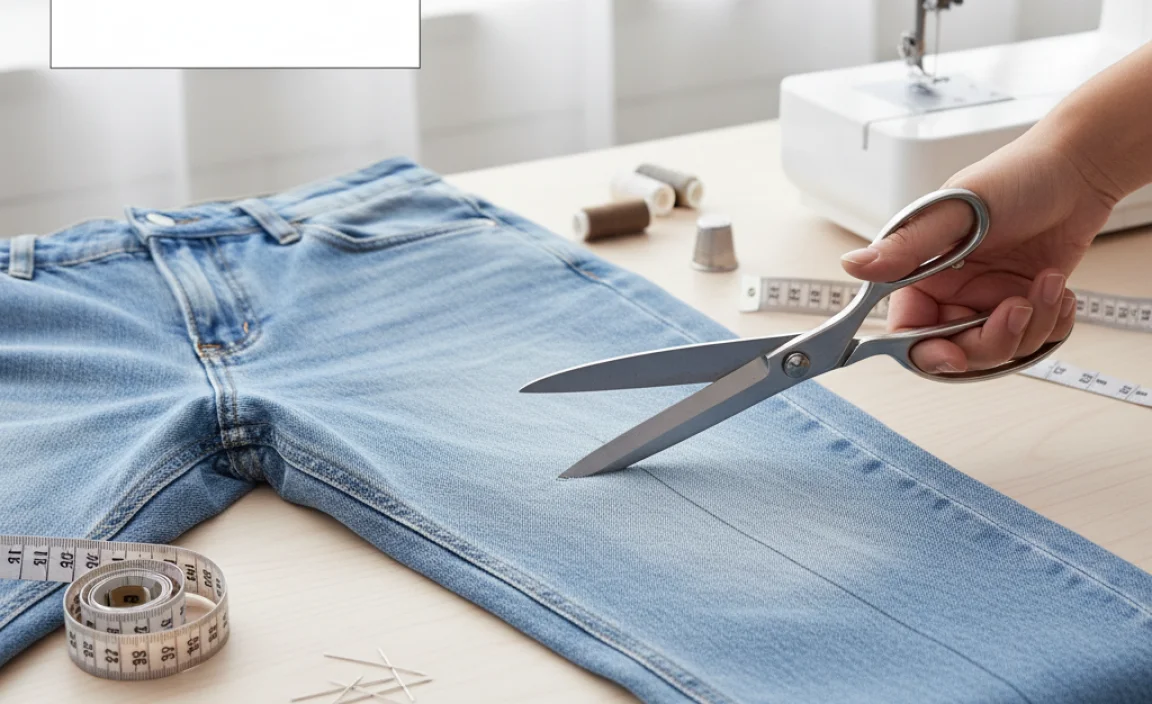 Step-by-Step Guide: How to Hem Wide Leg Jeans Effortlessly