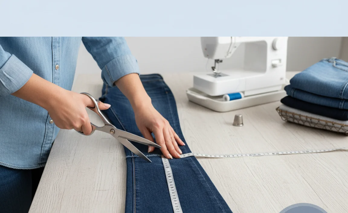 Step-by-Step Guide to Hemming Flare Jeans