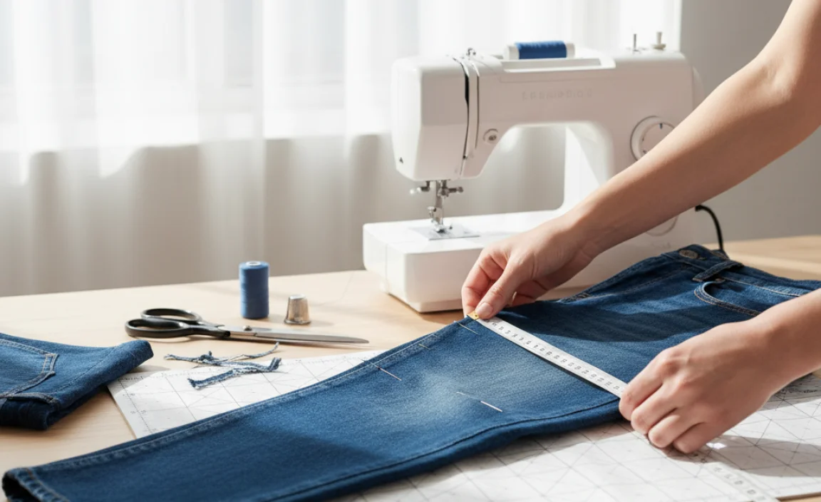 Step-by-Step Guide to Hemming Tapered Jeans