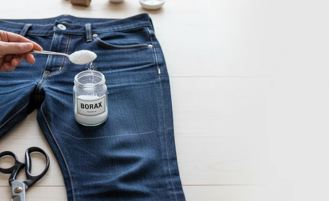 Step-by-Step: Hemming Tapered Jeans with Borax
