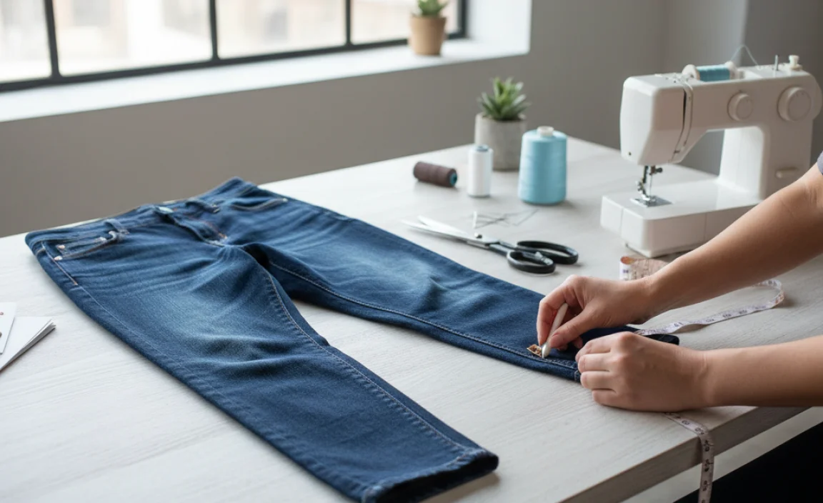 Step-by-Step: How to Hem Tapered Jeans Effortlessly