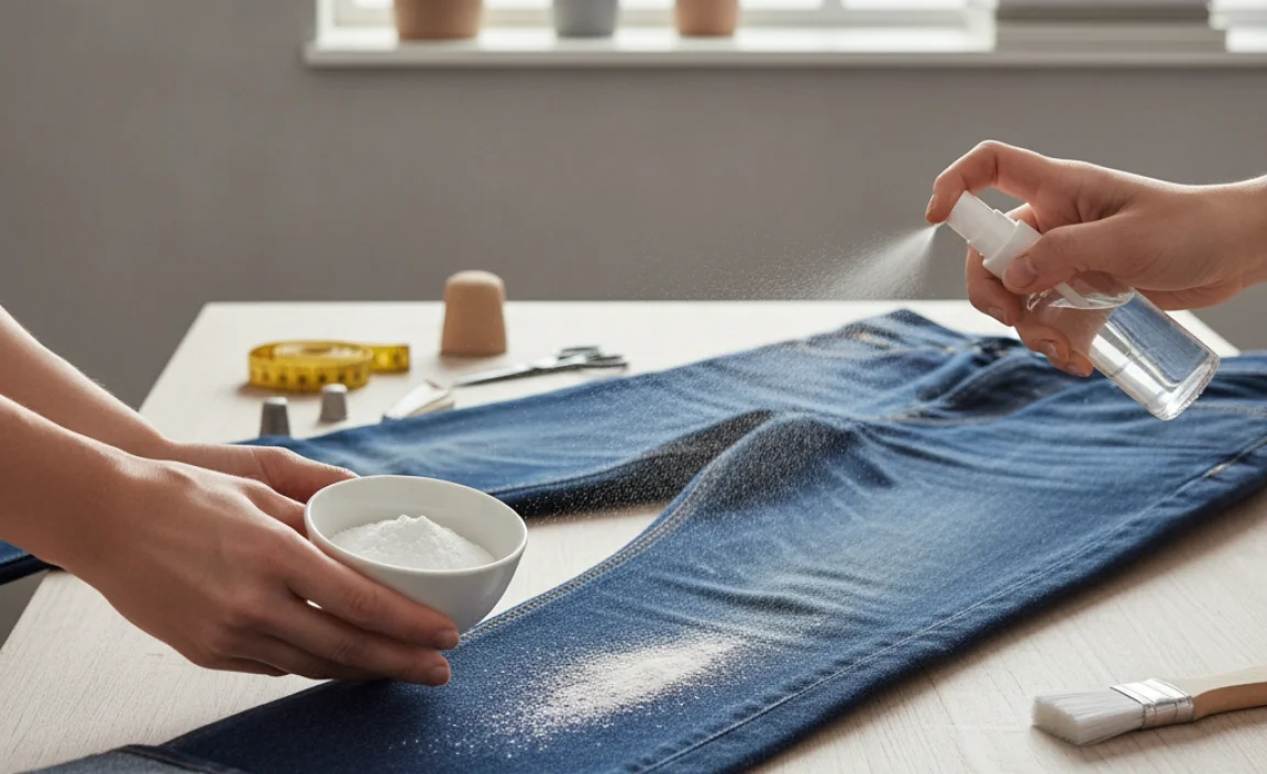 Step-by-Step: The Baking Soda Hemming Process