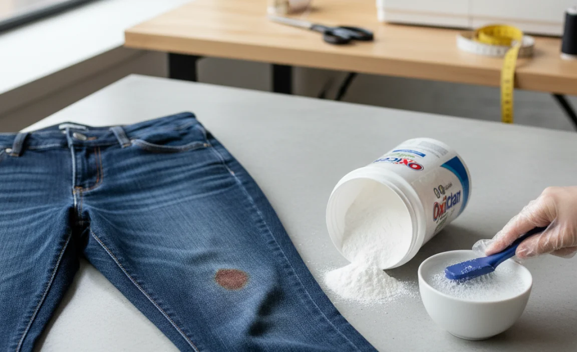 The “Proven Stain Eraser” Secret: Tackling Denim Stains with OxiClean