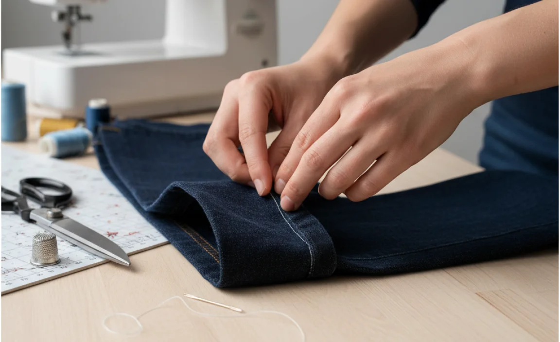 The Art of the Fold: Creating Your Hem
