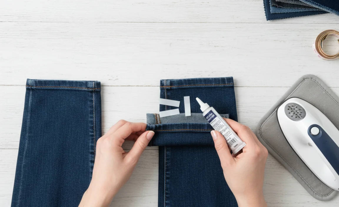 The Genius Method: No-Sew Approach for Bootcut Jeans