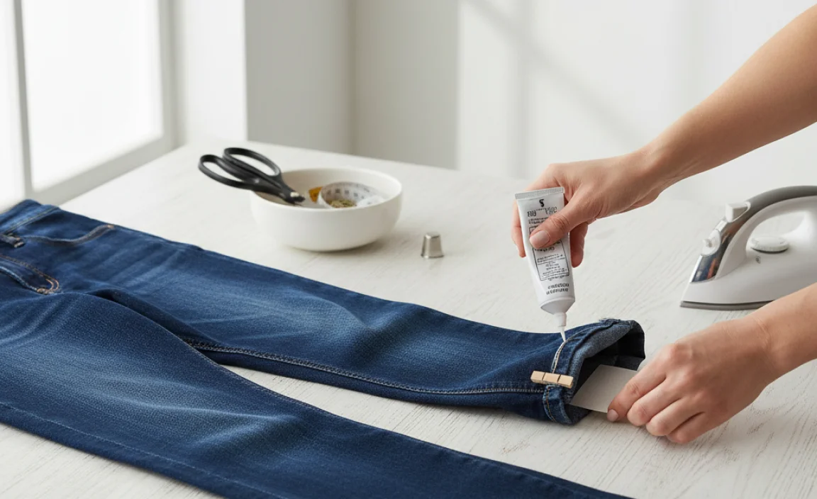 The Genius Method: No-Sew Approach for Bootcut Jeans