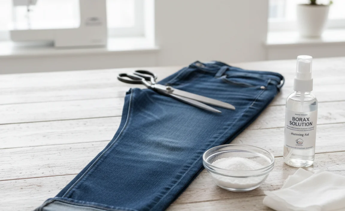 The Genius Method: No-Sew Hemming with Borax