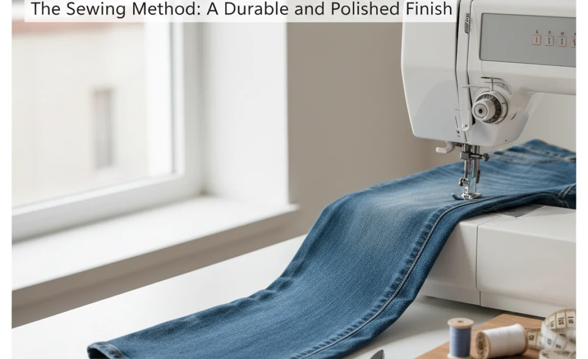 The Sewing Method: A Durable and Polished Finish
