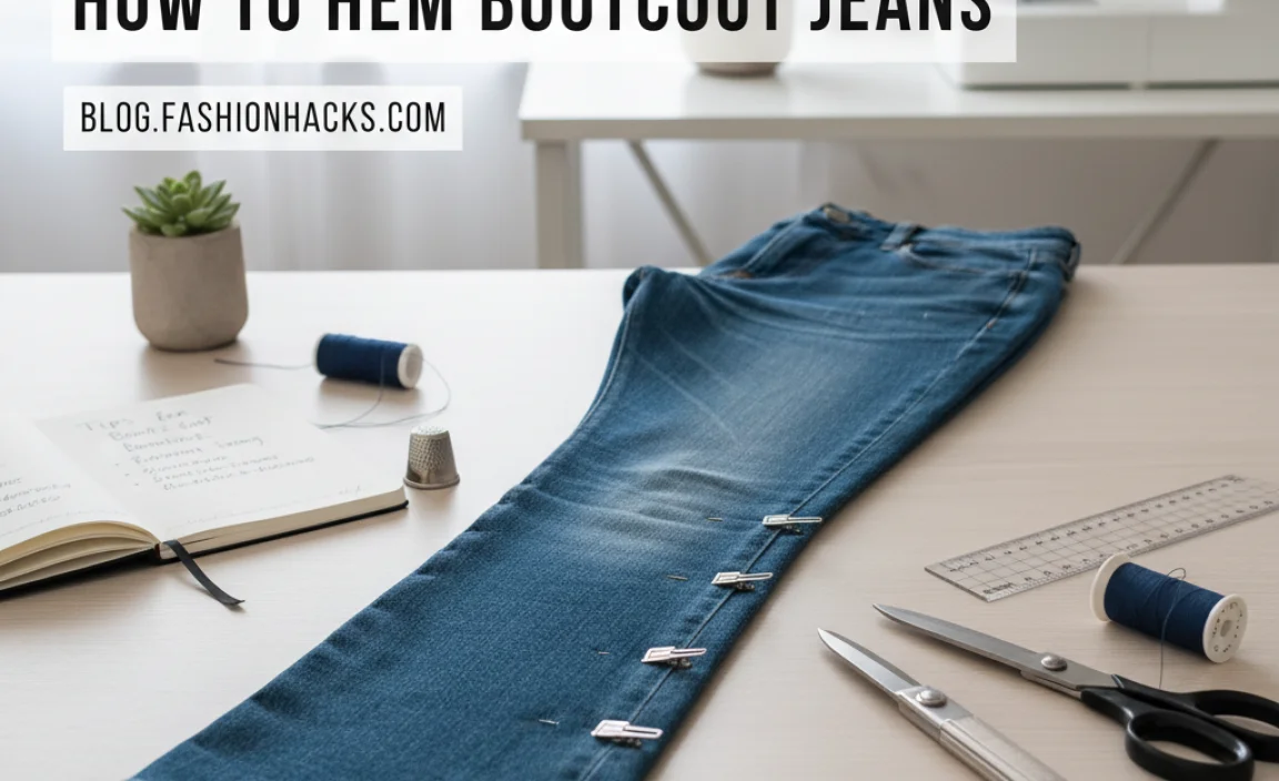 Tips for Bootcut Jean Hemming Success