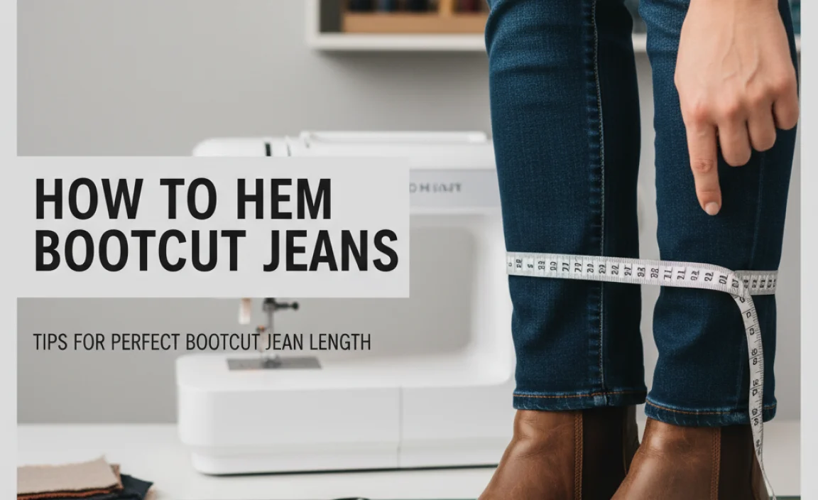 Tips for Perfect BootcutJean Length