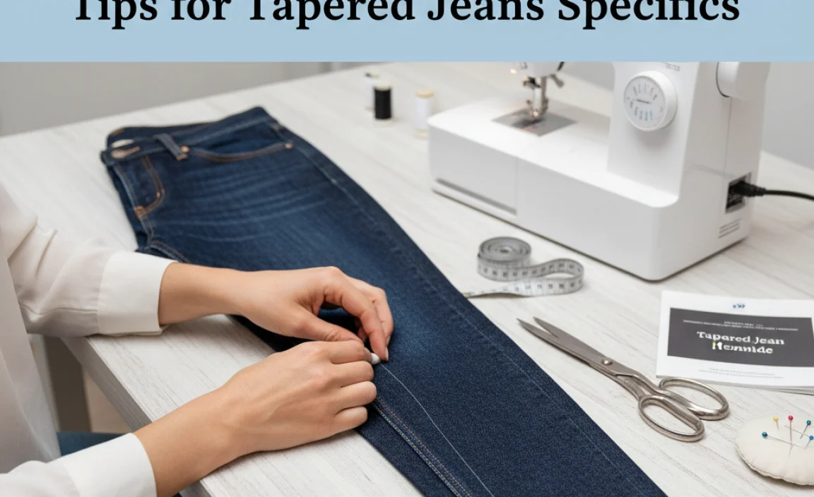 Tips for Tapered Jeans Specifics