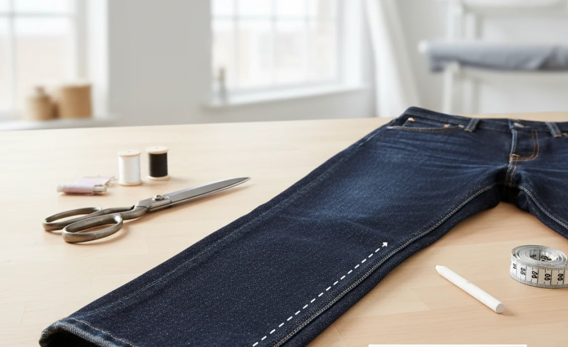 Understanding Your Tapered Jeans Hem