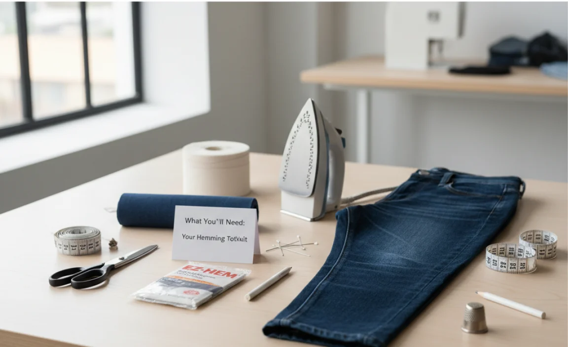 What You’ll Need: Your Hemming Toolkit