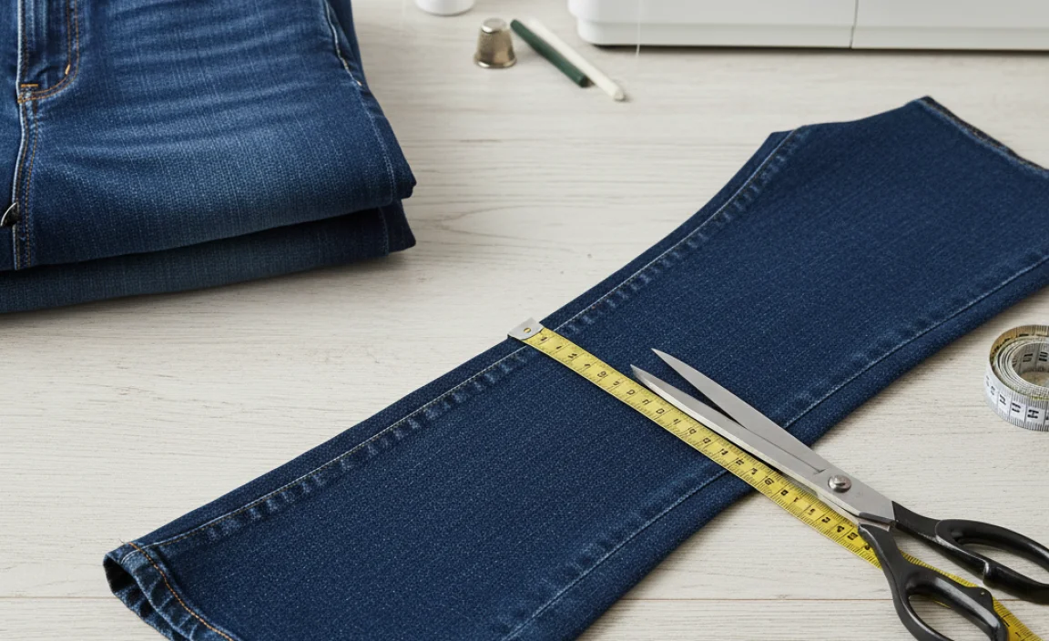Why Bootcut Jeans Need Special Hemming
