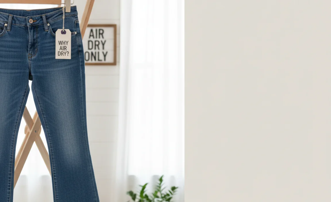 Why Choose Air Drying for Hemmed Jeans Specifics