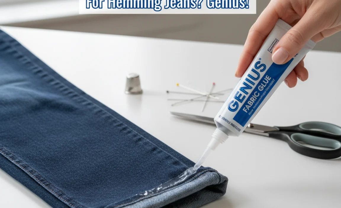 Why Choose Fabric Glue for Hemming Jeans?