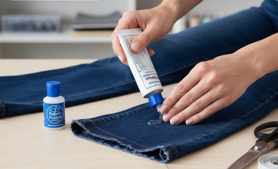 Why Fabric Glue is Your New Best Friend for Denim Hemming
