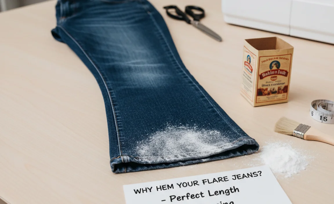 Why Hem Your Flare Jeans?