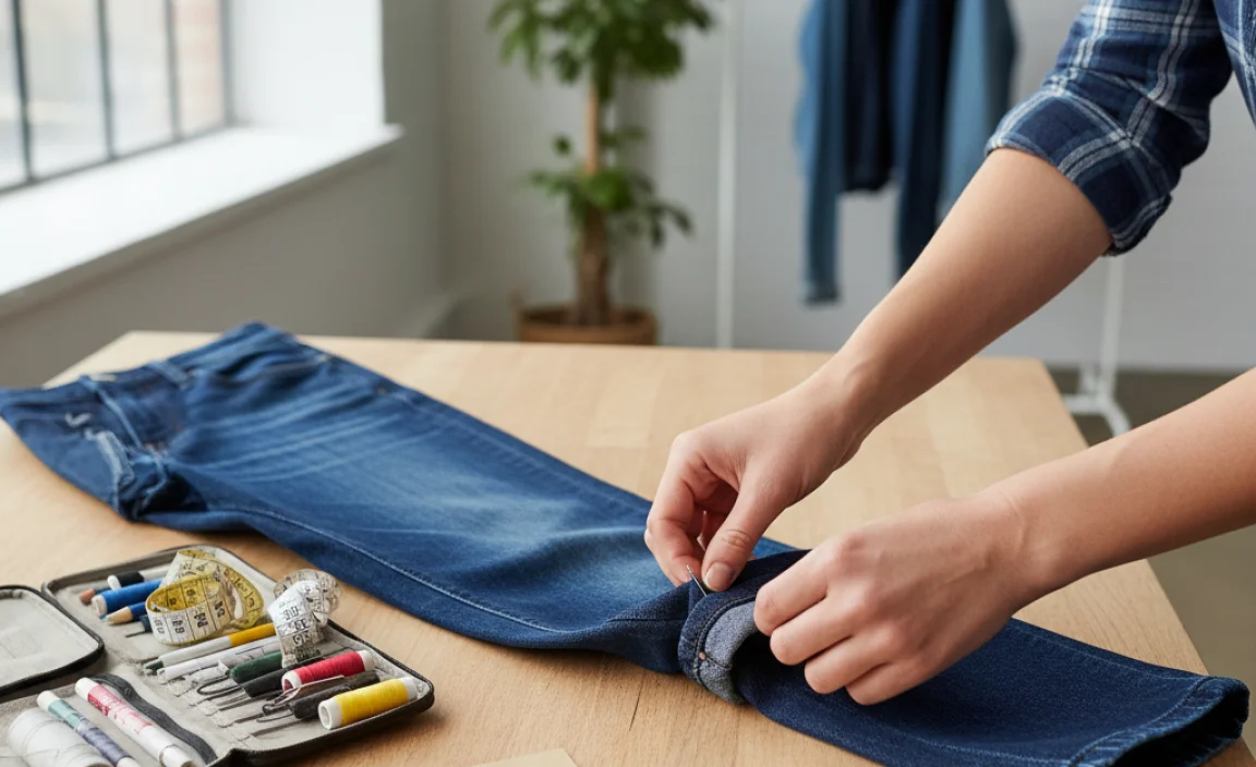 Why Hem Your Jeans Yourself?