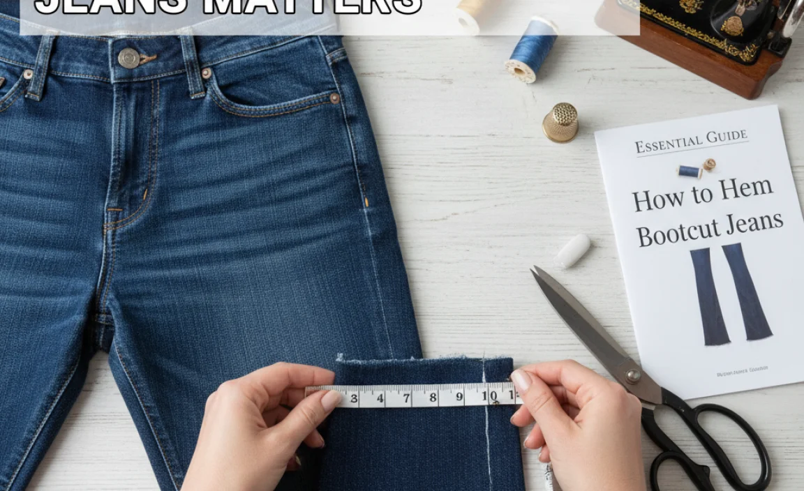 Why Hemming Bootcut Jeans Matters