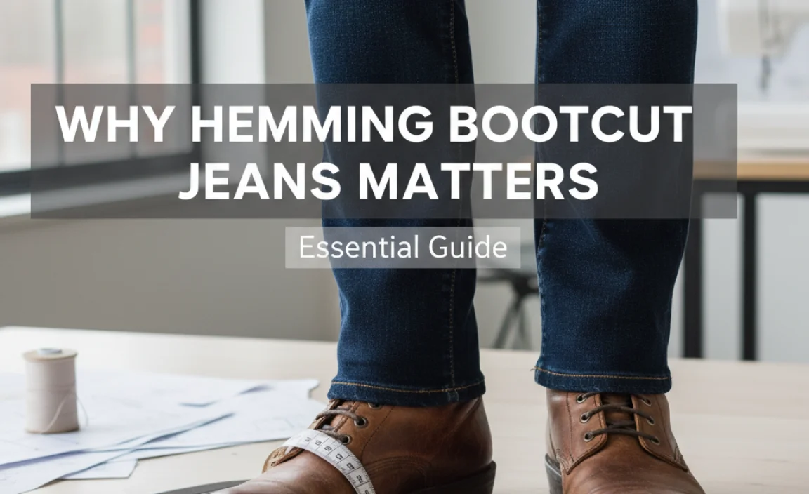 Why Hemming Bootcut Jeans Matters