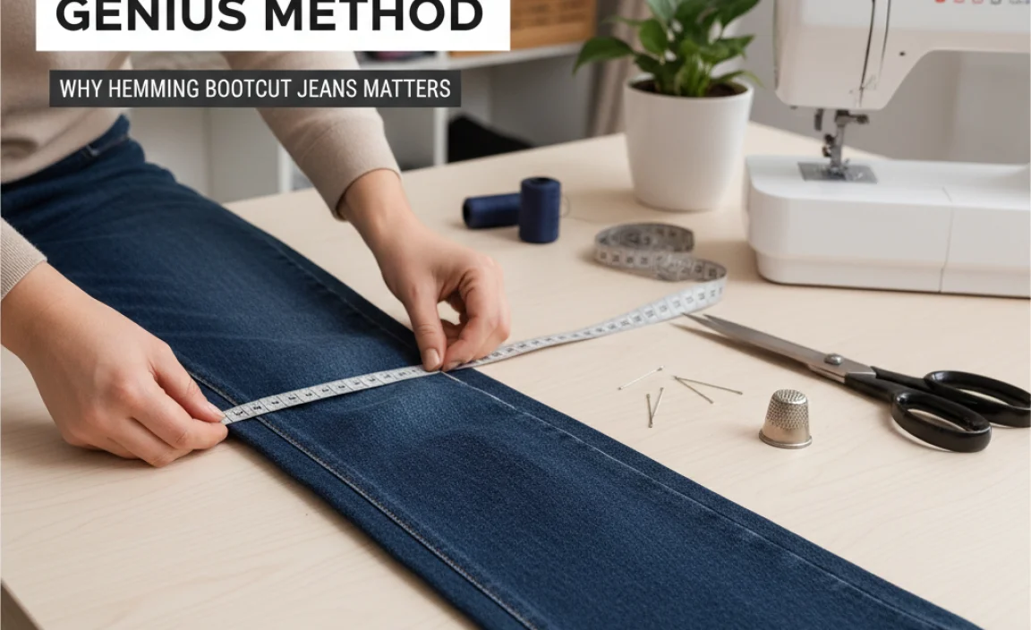 Why Hemming Bootcut Jeans Matters