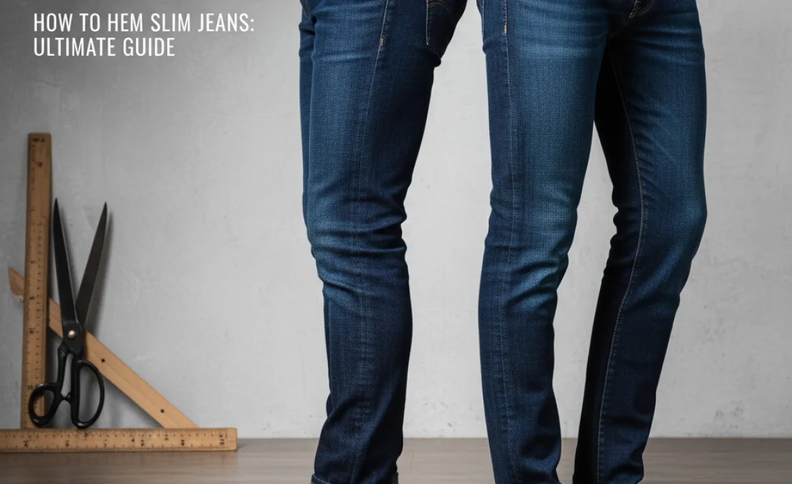 Why Hemming Slim Jeans is Important for Style