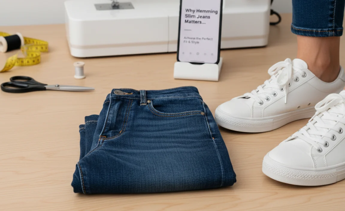 Why Hemming Slim Jeans Matters