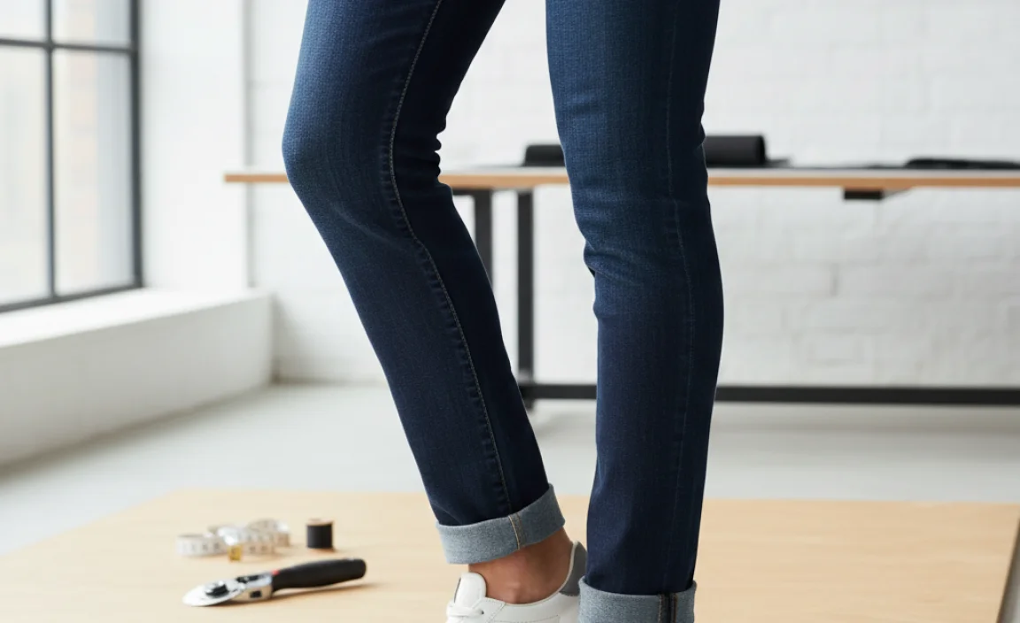 Why Hemming Slim Jeans Matters