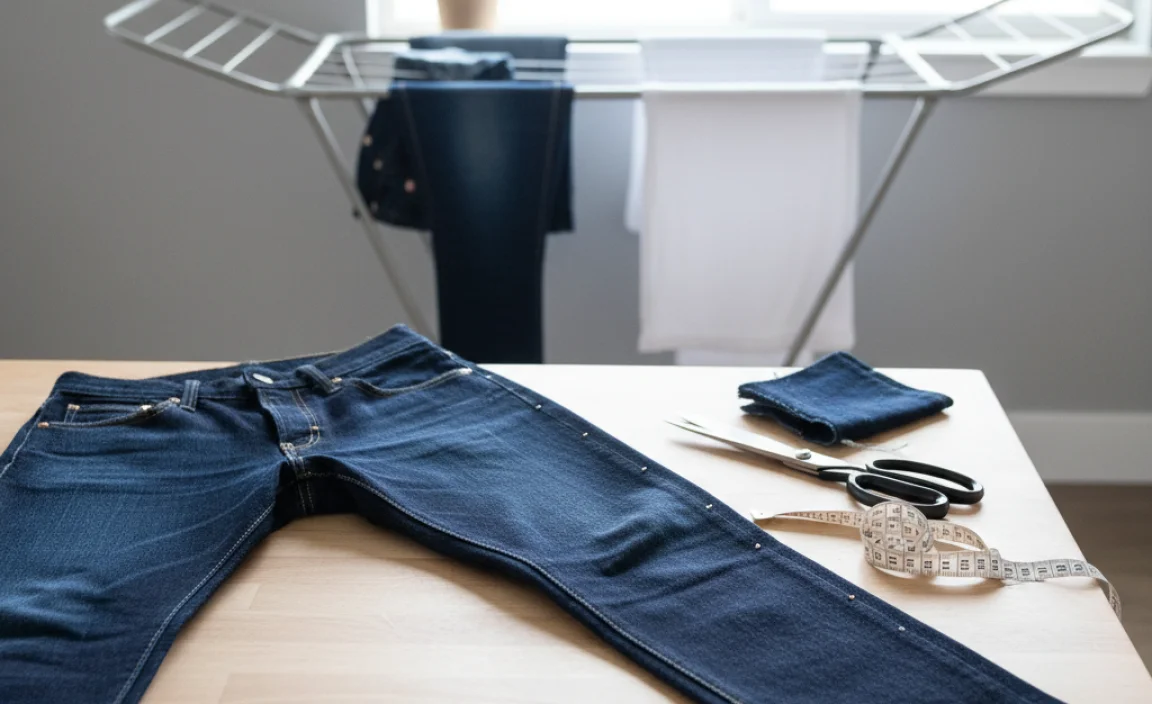 Why Hemming Tapered Jeans is Different