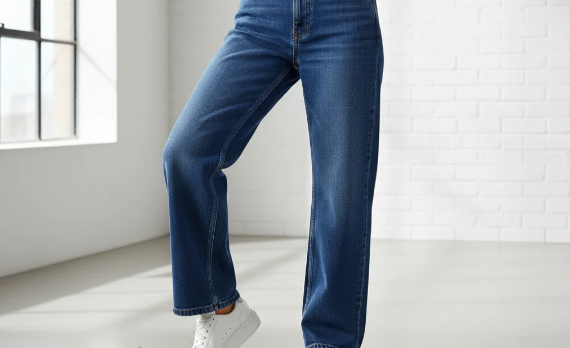 Why Hemming Wide Leg Jeans Matters