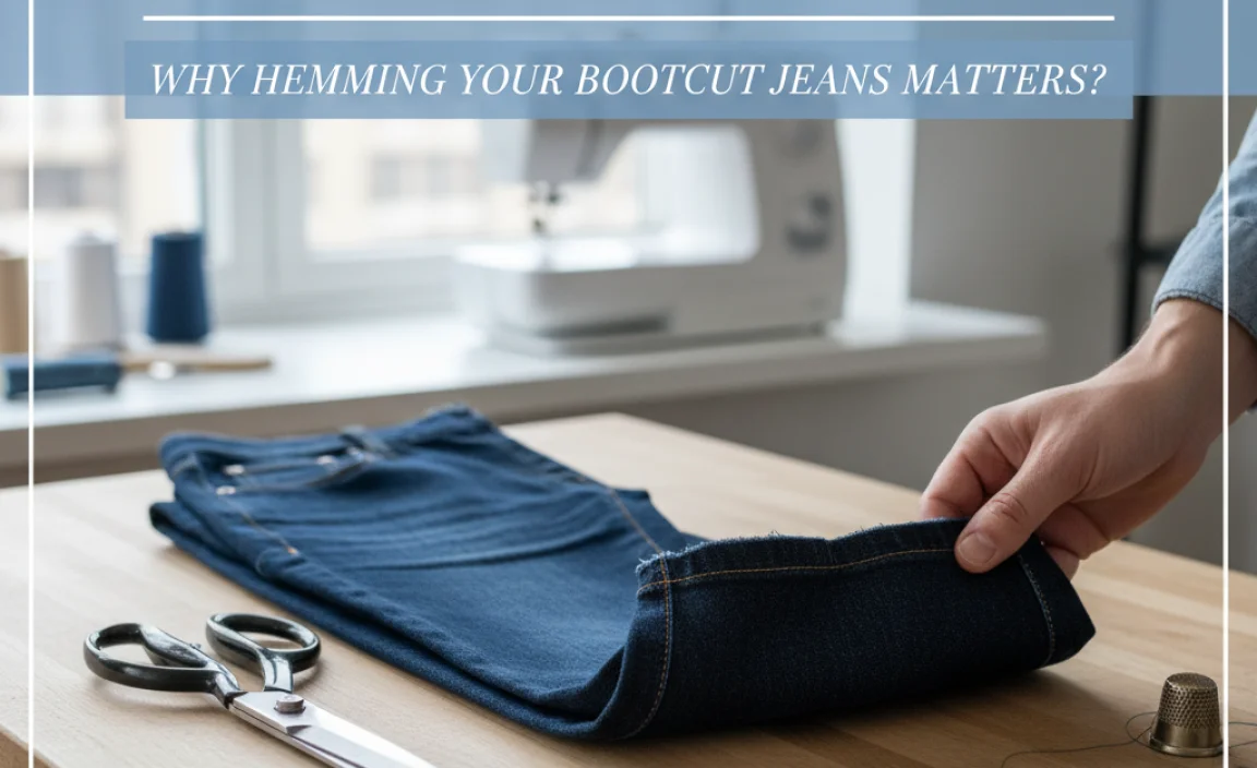 Why Hemming Your Bootcut Jeans Matters