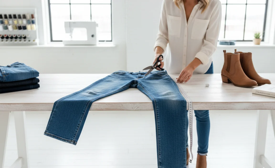 Why Hemming Your Bootcut Jeans Matters